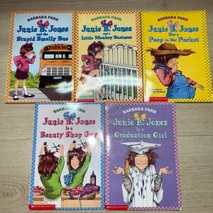Junie B. Jones Book Lot – 5 Paperbacks – Early Chapter Books | set 4